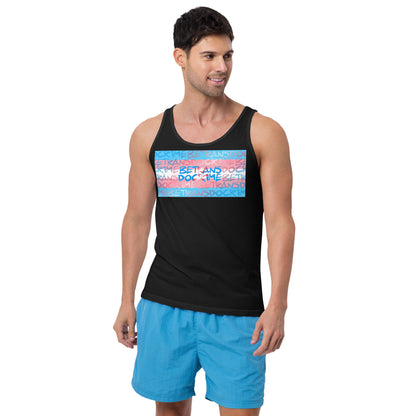 Be Trans Do Crime Trans Flag Pride - Unisex Tank Top