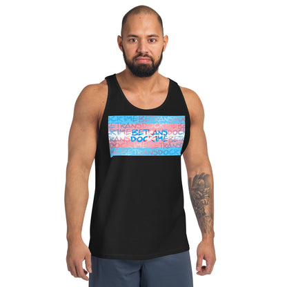 Be Trans Do Crime Trans Flag Pride - Unisex Tank Top