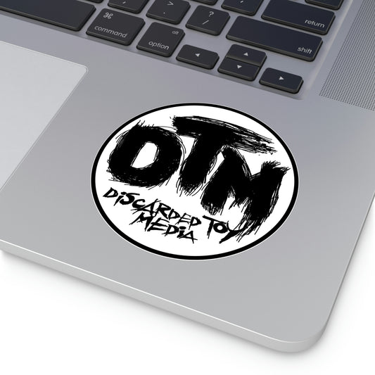 Discarded Toy Media Logo - 2in. thru 6in. - Round Vinyl Stickers