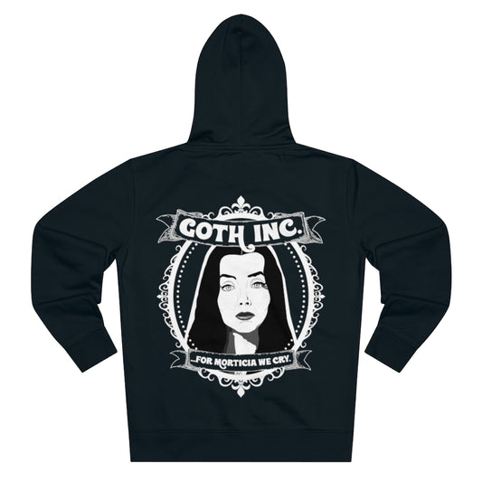 Goth Inc. - Morticia/DTM Logo - Cultivator Zip Hoodie