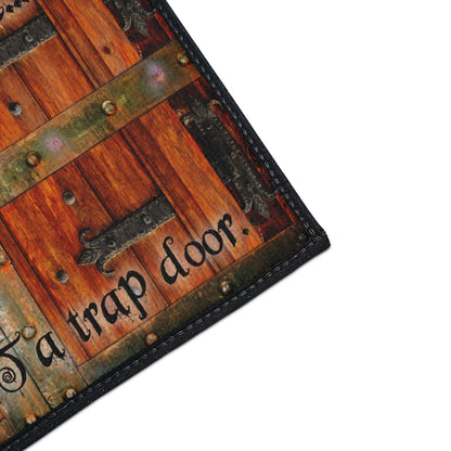 Not A Trap Door Heavy Duty Outdoor Welcome Mat