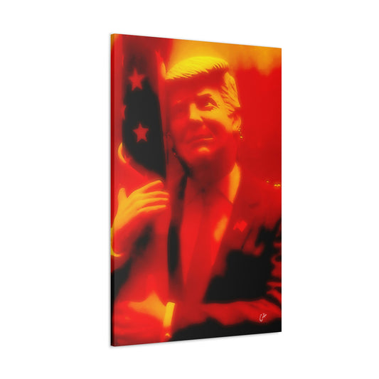 Perversion (Piss Trump) - 32"x48" - Canvas Gallery Wrap