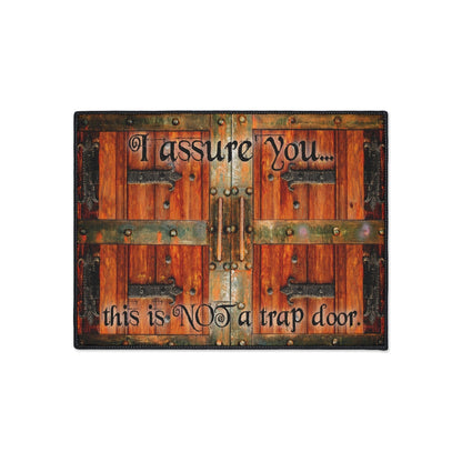 Not A Trap Door Heavy Duty Outdoor Welcome Mat