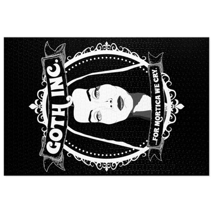 Goth Inc. - Morticia - 1000 Piece Jigsaw Puzzle