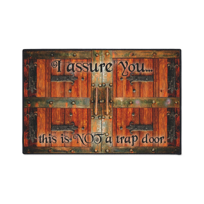 Not A Trap Door Heavy Duty Outdoor Welcome Mat