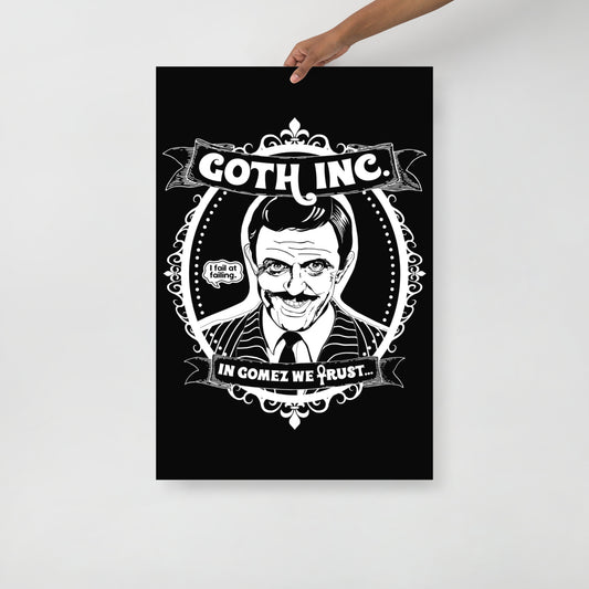 Goth Inc. - Gomez - 24"x36" - Value Photo Paper