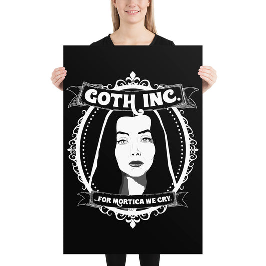 Goth Inc. - Morticia - 24"x36" - Value Photo Paper Poster