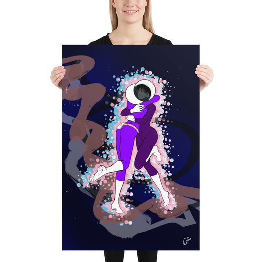 The Cosmos Of Us - Cover Art - Our Intricate Embrace - 24"x36" - Value Photo Paper Poster