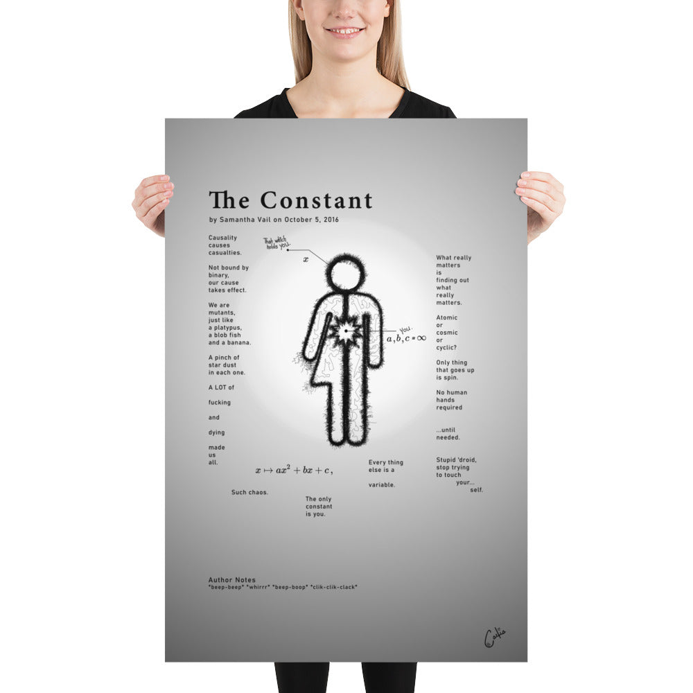 The Cosmos Of Us - The Constant - 24"x36" - Value Photo Paper Poster