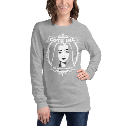 Goth Inc. - Morticia - Unisex - Long Sleeve Tee