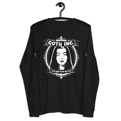 Goth Inc. - Morticia - Unisex - Long Sleeve Tee