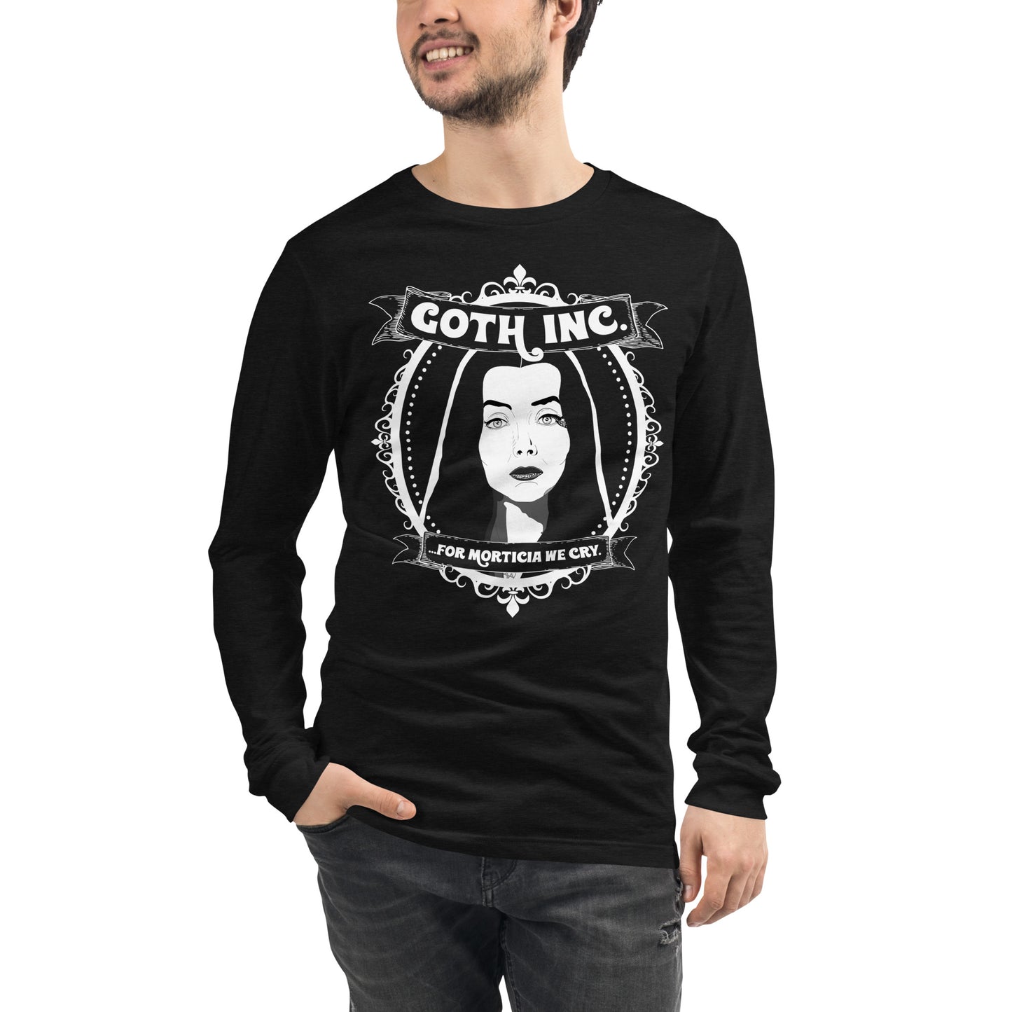 Goth Inc. - Morticia - Unisex - Long Sleeve Tee