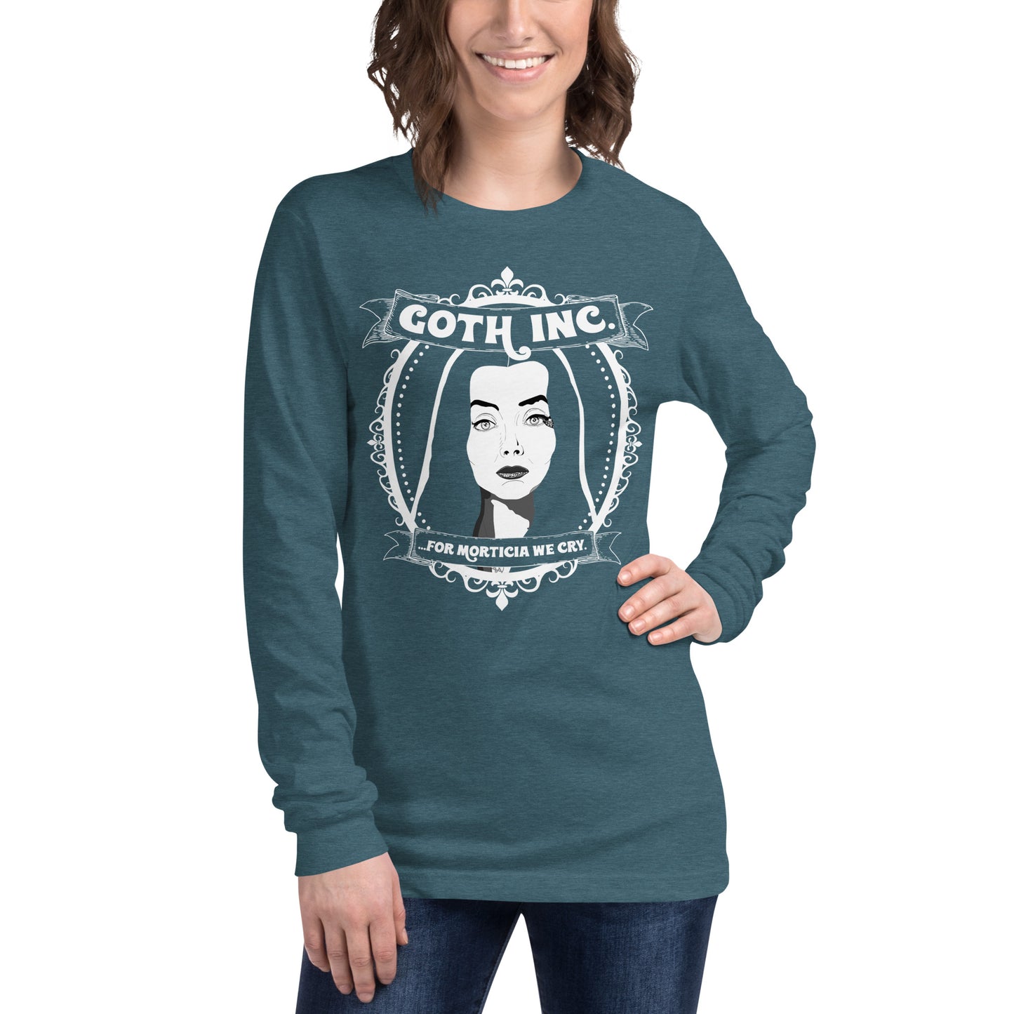 Goth Inc. - Morticia - Unisex - Long Sleeve Tee