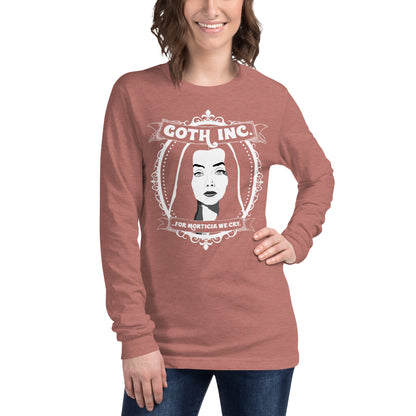 Goth Inc. - Morticia - Unisex - Long Sleeve Tee