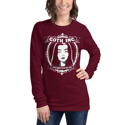 Goth Inc. - Morticia - Unisex - Long Sleeve Tee