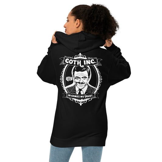 Goth Inc. - Gomez/DTS Logo - Unisex - Midweight Pullover Hoodie